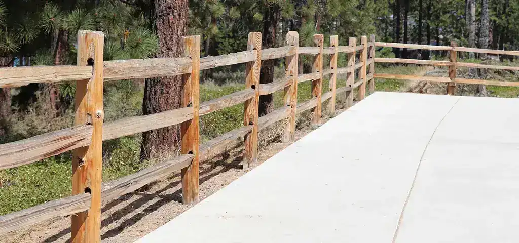 Farm fencing running along an Oklahoma pasture boundary